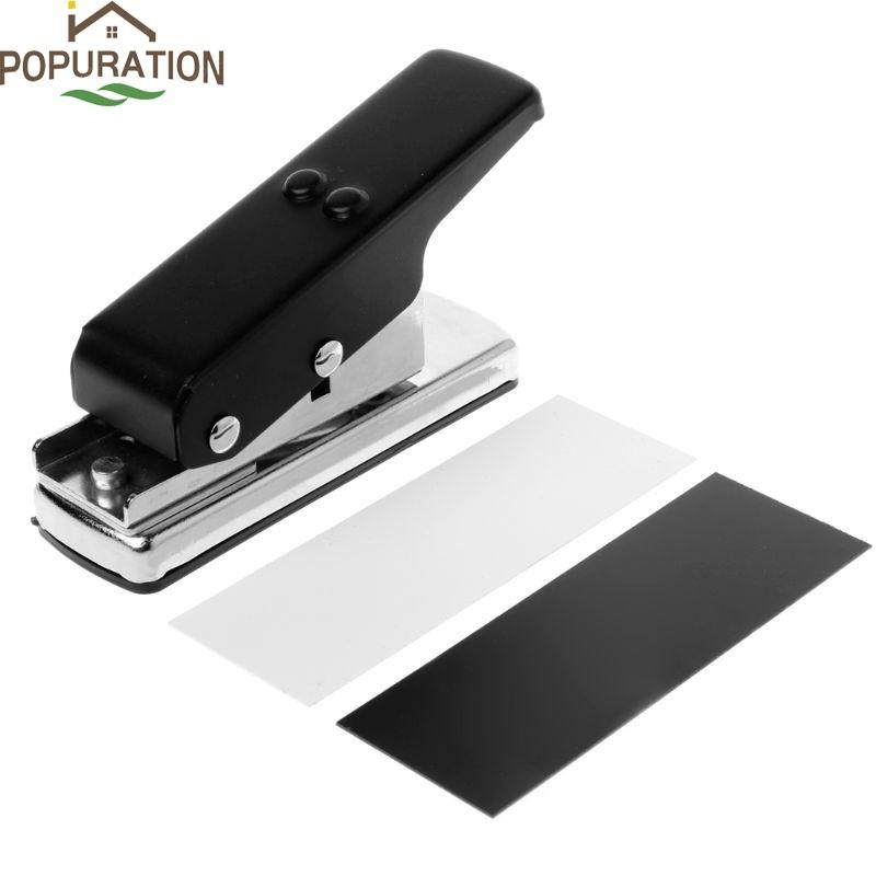 Pop Professional กีตาร์ Plectrum ปรับปรุง Punch Picks Maker เครื่องตัดการ์ด DIY ของตัวเอง