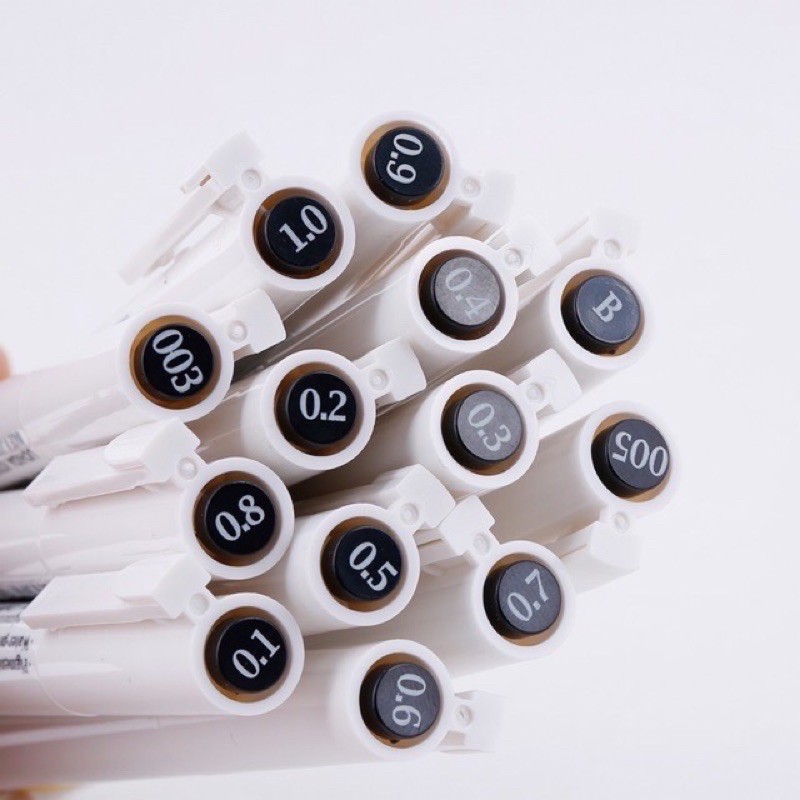 ปากกาวาดภาพ Marvy Uchida 4600 สําหรับการวาดภาพทางเทคนิค สเก็ตช์ และเส้นจุดเข็ม