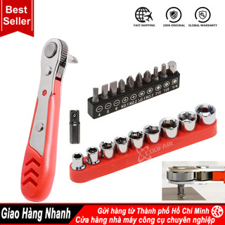 Góc phải Cờ Lê Ratchet Ổ Cắm Tua Vít Lục Giác Bộ Đai Ốc Số Liệu Vít Driver Bit Bộ Đa Năng Mini 1 / 4 Tay Cầm Lục Giác
