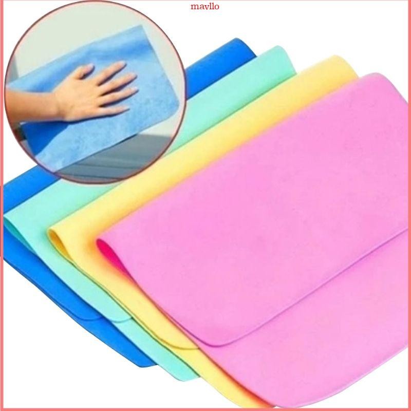 Mavlo ผ้าขนหนู Chamois ผ้า Chamois Super Absorbent Soft Texture สําหรับสัตว์เลี้ยงขนาดเล็กกระต่ายสุน
