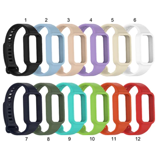 สายรัดข้อมือซิลิโคนแบบถอดเปลี่ยนได้สําหรับ Redmi Band 3 Xiaomi Smart Band 9 Active