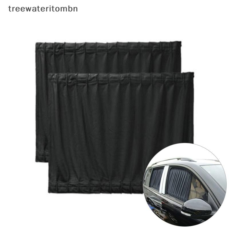 Tt 2 ชิ้นรถ UV Protection Sun Shade ผ้าม่านด้านข้างหน้าต่าง Visor ตาข่ายโล่ mbn