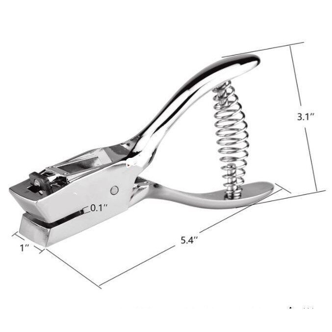 ID Card Punch Slot Hole Punch Tag บัตรเครดิต Punch ID 1Hole