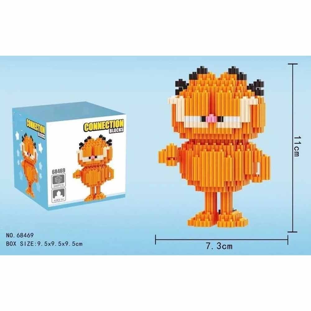 Garfield 3D Puzzle Micro Connection Building Blocks DIY