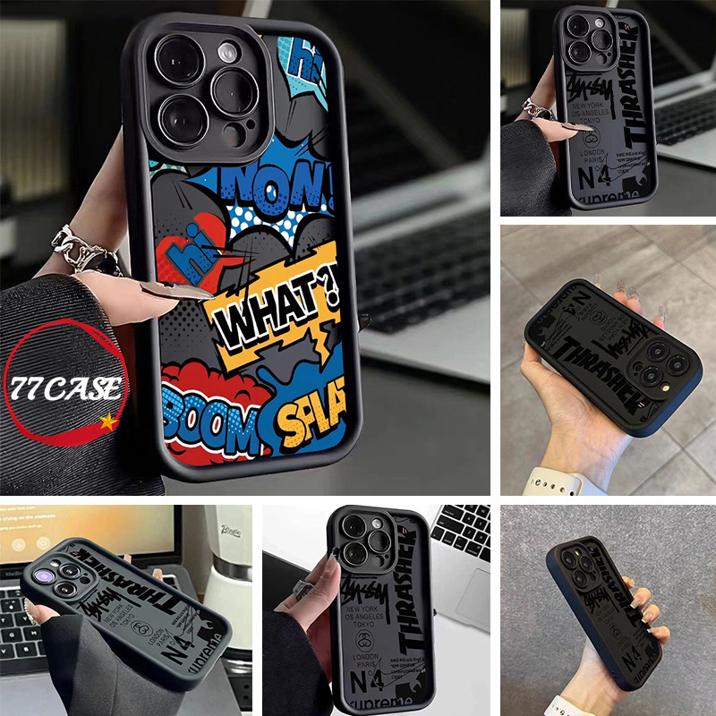 ปลอก HP Untuk OPPO A17 A17K A18 A16 A16S A16K A15 A15S A12 A12S A8 A7 A5 A5S A3S A1K A1 A1 A53 A9 A5