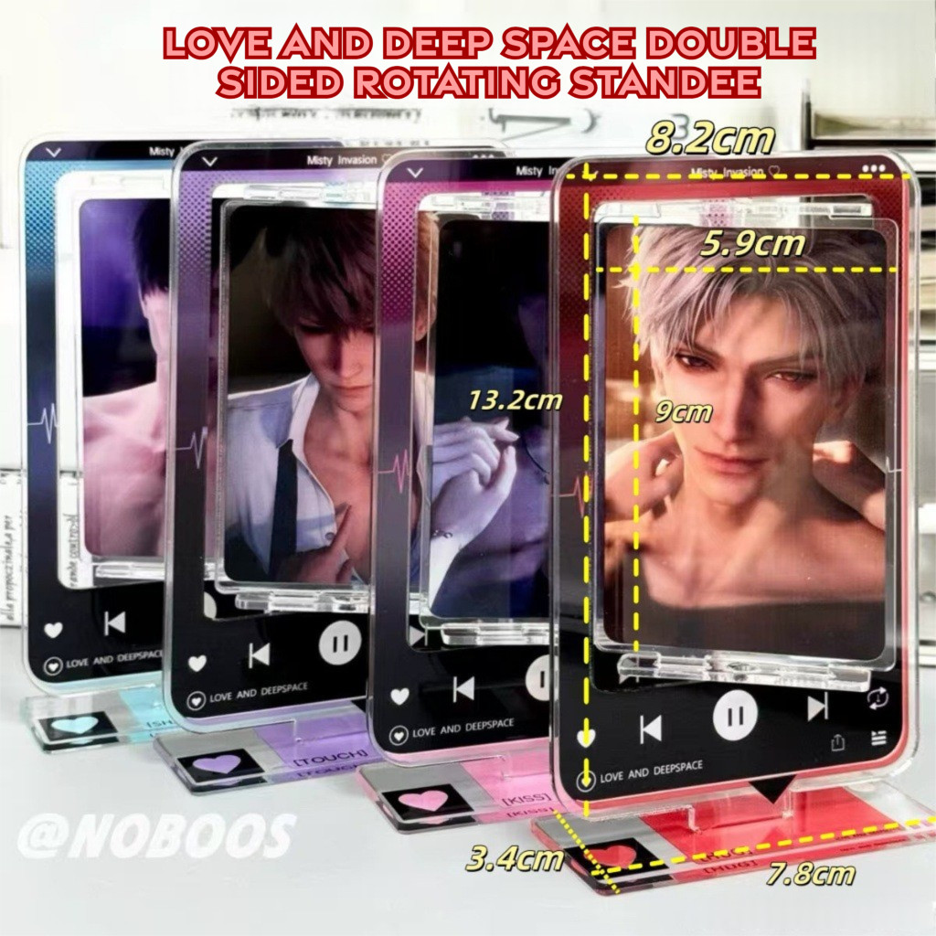 Love and deepspace  ความรักและการหมุนแนวลึก Standee ยี่ห้ออะคริลิค Xavier Zayne Rafayel Sylus โต๊ะเครื่องประดับของขวัญ XYXH