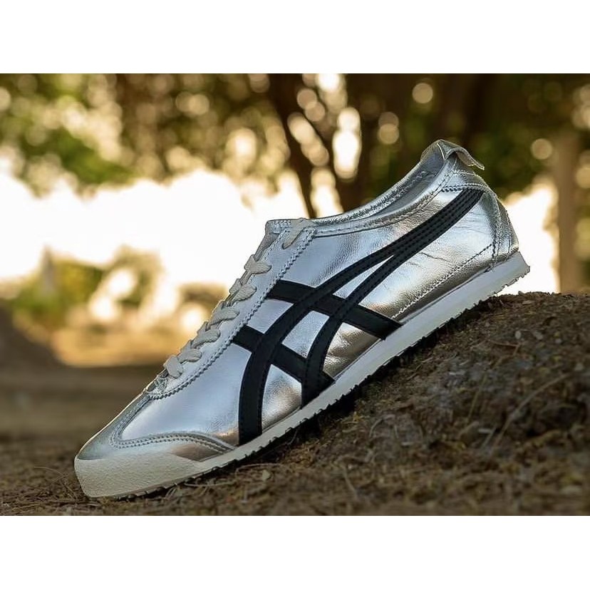 ✨Onitsuka Tiger Mexico 66 💞 รุ่นระเบิดรองเท้าแท้สำหรับผู้ชายและผู้หญิงเลือกคุณภาพอย่างเคร่งครัด ʚ 😊 ɞ