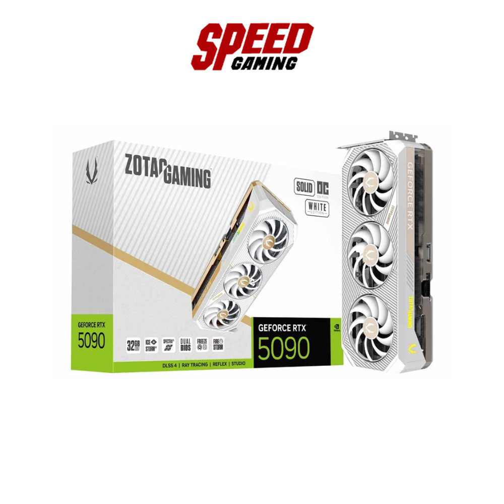 ZOTAC GAMING GeForce RTX 5090 White Edition | VAG CARD (การ์ดจอ) | By Speed Gaming