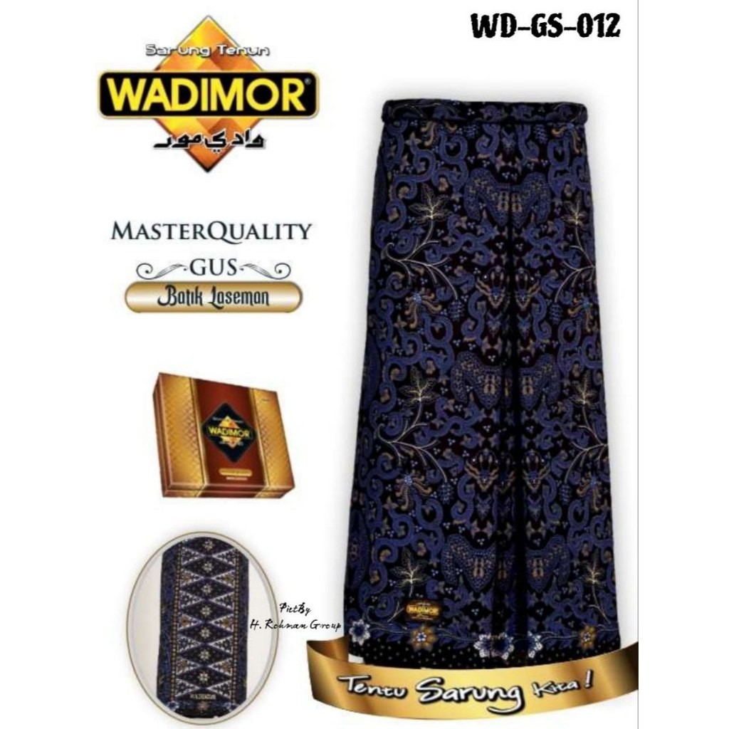 Wadimor Master Quality GUS BATIK Platinum Sarong BY Tahfidz Store