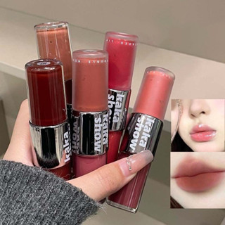 L-37🌟Kakashow ลิปสติก2หัว เนื้อแมตต์กำมะหยี่และกลอสในแท่งเดี…