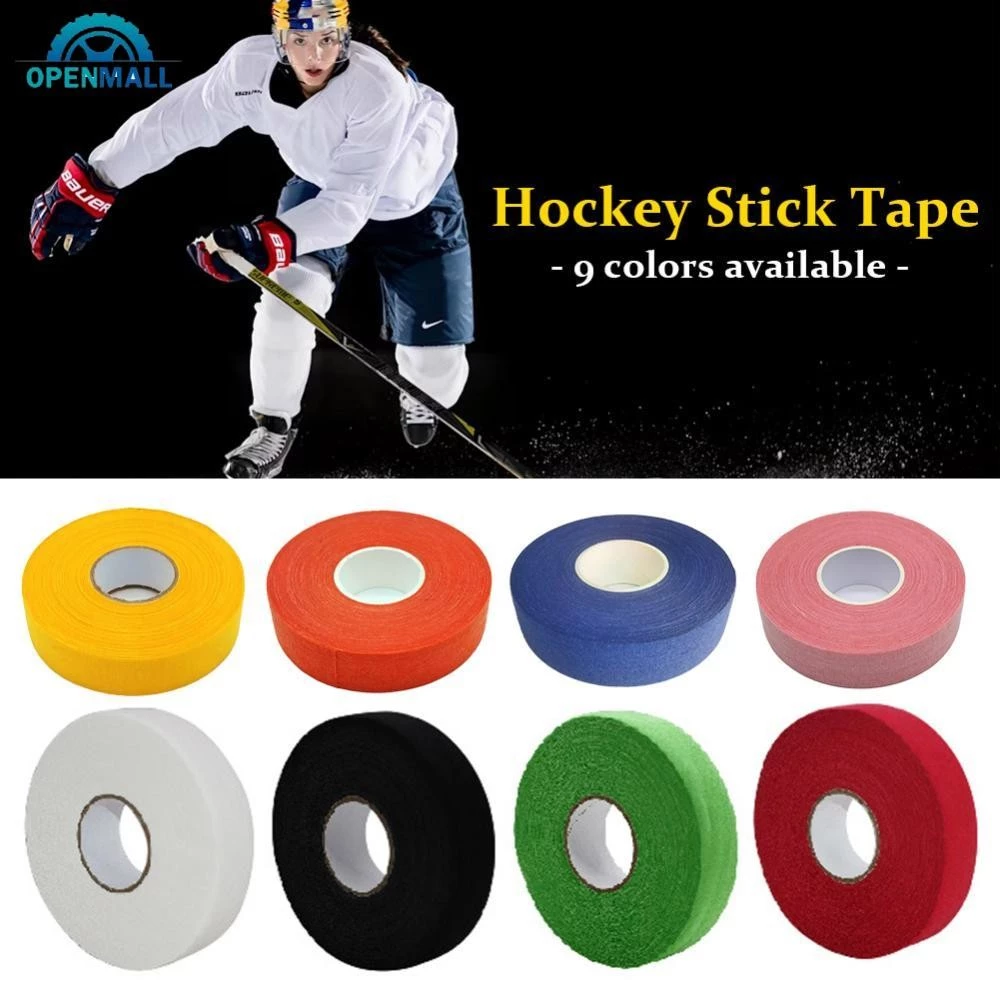 OPENMALL 25M Self-Adhesive Hockey Tape 27 Yards Hockey Stick Tape Badminton Handle Ice Hockey Grip Tape Roll Anti-slip อุปกรณ์กีฬา D8H7