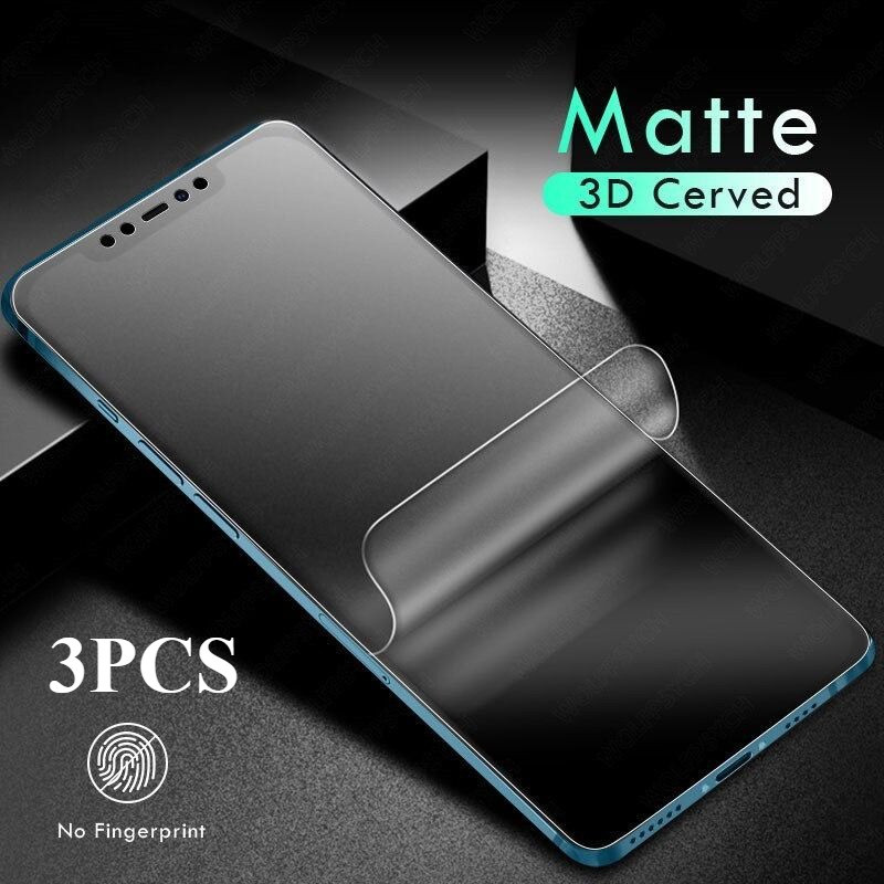 VivoX200 X200Pro X200Ultra X100Pro 3 ชิ้น 900D Matte Frosted Soft Hydrogel ฟิล์มสําหรับ vivo X200 X1