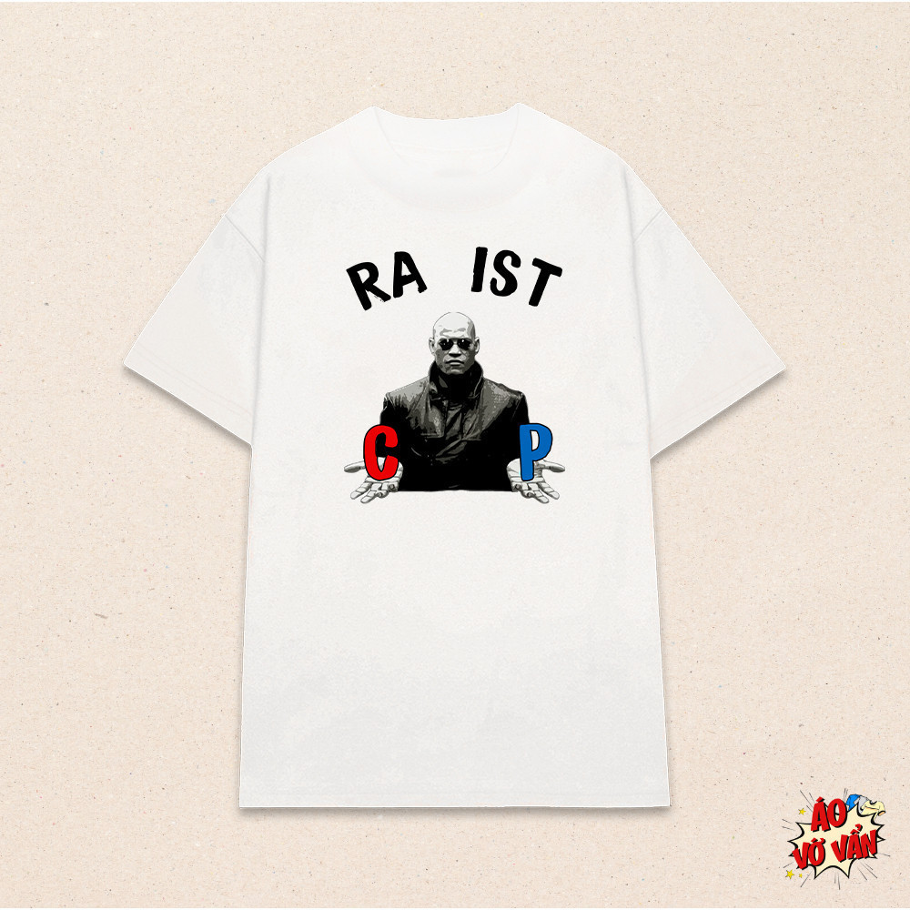 Rapist Racist - เสื้อโง่ - เสื้อยืดผ้าฝ้ายคอกลมพิมพ์ลายดีไซน์เสื้อยืด Unisex - ขนาด S-5XL - รูปที่ 2