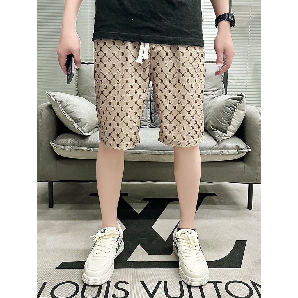 CF.HOME กางเกงขาสั้น กางเกงลำลอง แฟชั่นน่ารัก สามารถสวมใส่ได้ทั้งชายหญิง ลวดลายสมัยใหม่ใส่สบายเนื้อผ้าดี QC-DK8024