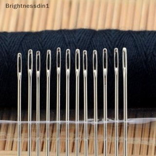 [Brightnessdin] 25PCS เข็มเย็บผ้าสแตนเลสความแข็งสูงข้ามตัดเย…