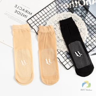 UBT 10คู่ ถุงน่องข้อสั้น ถุงเท้าผ้าใยไหม ระบายอากาศได้ดี ดูดซับเหงื่อ สวมใส่สบาย เหมาะกับฤดูและฤดูร้อน socks