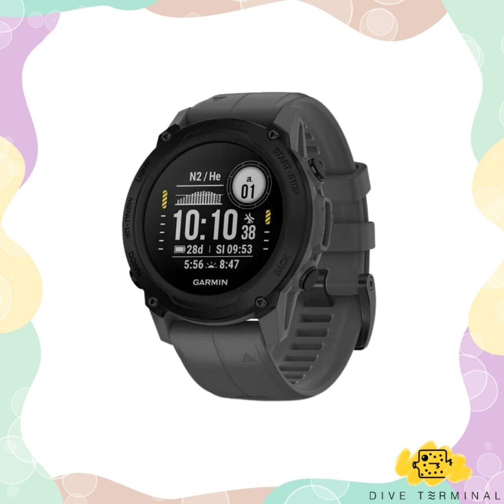 Garmin DescentG1 Solar Dive Computer รุ่น Solar และ รุ่นธรรมดา ไดฟ์คอมพิวเตอร์ นาฬิกาดำน้ำ