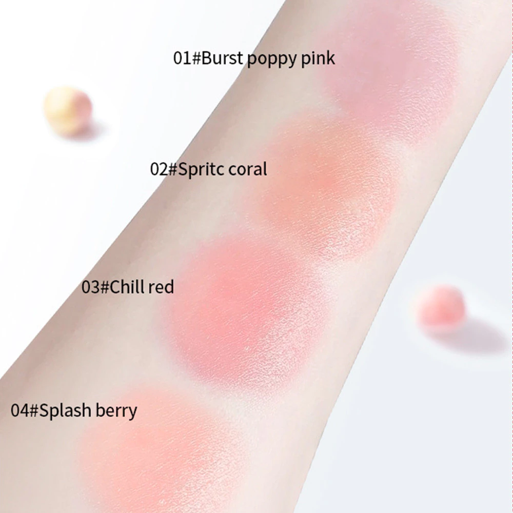 4 สีเยลลี่บลัชออนแท่ง 4 ชิ้น, เนเชอรัล ชิมเมอร์ มอยส์เจอร์ไรเซอร์ คอนทัวร์ริ่ง ลิป แอนด์ แก้ม thumbnail 5