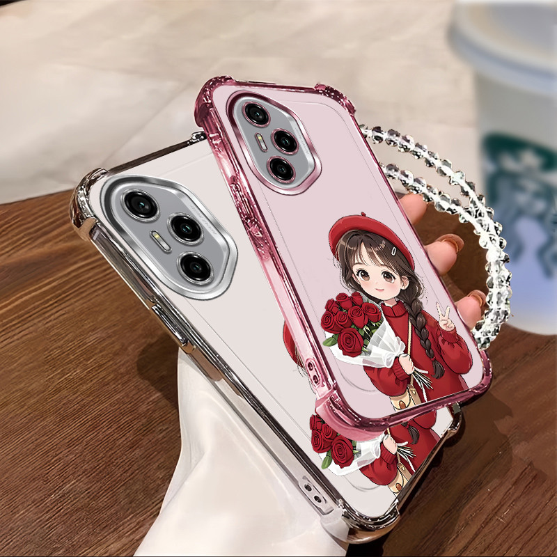 เคส Honor 300 300 Pro 400 400 Pro 400 Lite เคสโทรศัพท์สําหรับซิลิโคนใหม่สี่มุมป้องกันการตก XHM