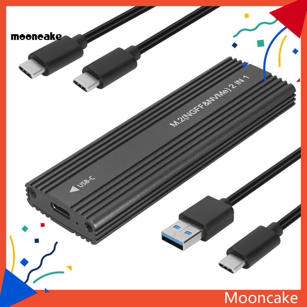 ขนมไหว้พระจันทร์| Hdd Enclosure สําหรับ M.2 Ssd Sata Nvme ถึง Usb 3.1 ความเร็วสูง M.2 Sata Nvme Ssd 