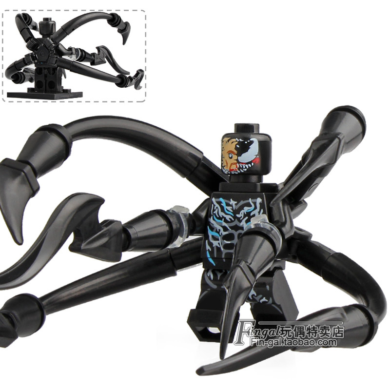 EG137 Superhero Avengers 3 Venom Deadly Guardian Venom Anti-Venom Building Block ตุ๊กตาของเล่น
