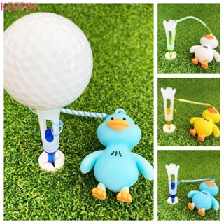 KEEPIN การ์ตูนกอล์ฟยาง Tee,พลาสติกเปลี่ยนเป็ด Golf Tee,การฝึ…