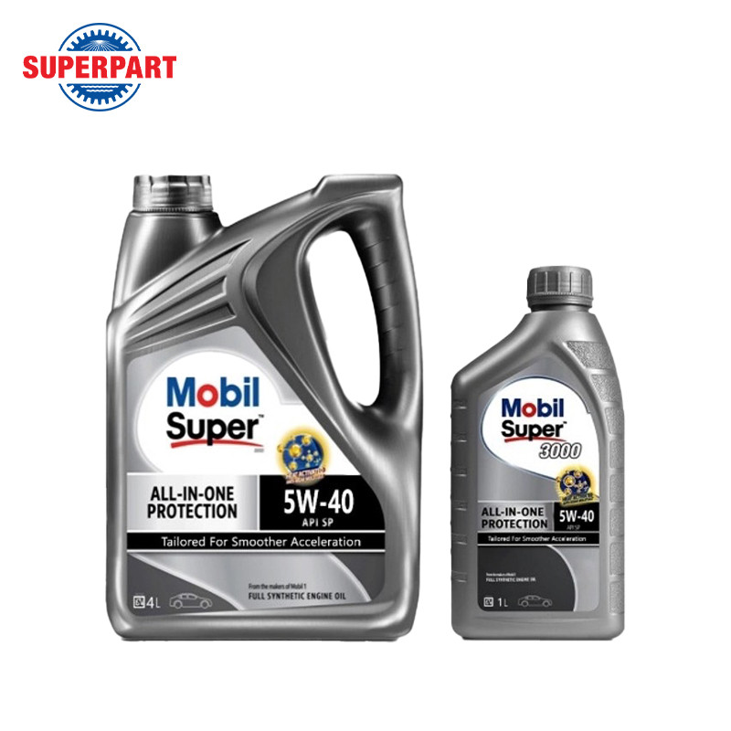 น้ำมันเครื่อง MOBIL-SP AIO (5W40)4L-แถม1L (142583)