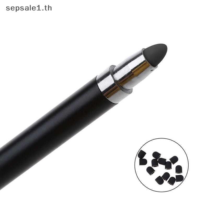 ไทย 15ชิ้นนุ่มเปลี่ยนเคล็ดลับสไตลัสเปลี่ยนซิลิโคนปลายปากกาปกสัมผัสสไตลัส บีจีเอช - รูปที่ 4