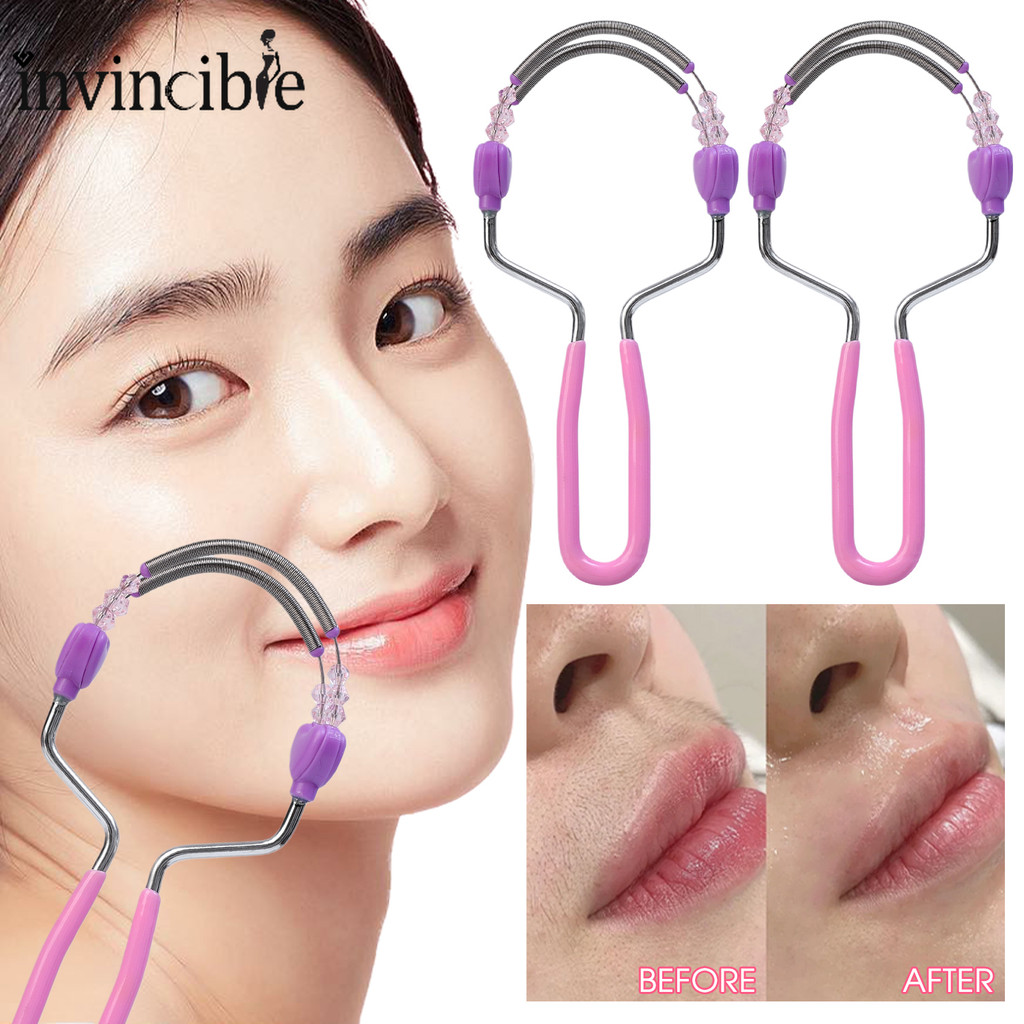 มืออาชีพกําจัดขนบนใบหน้าฤดูใบไม้ผลิสําหรับผู้หญิงใบหน้าคางแก้มหนวดบนริมฝีปากผม