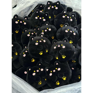 🔥พร้อมส่ง🔥พวงกุญแจตุ๊กตา แมว บีบแล้วมีเสียง สําหรับห้อยตกแต่ง ของขวัญวาเลนไทน์ พวงกุญแจคู่ คาปิบาร่า