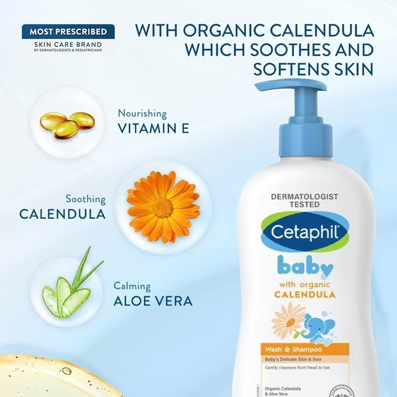 Cetaphil Cetaphil Baby Daily Lotion baby skin care400mlเซตาฟิล เซตาฟิลเบบี้เดลี่โลชั่นโลชั่นบำรุงผิวเด็กสูตรอ่อนโยน