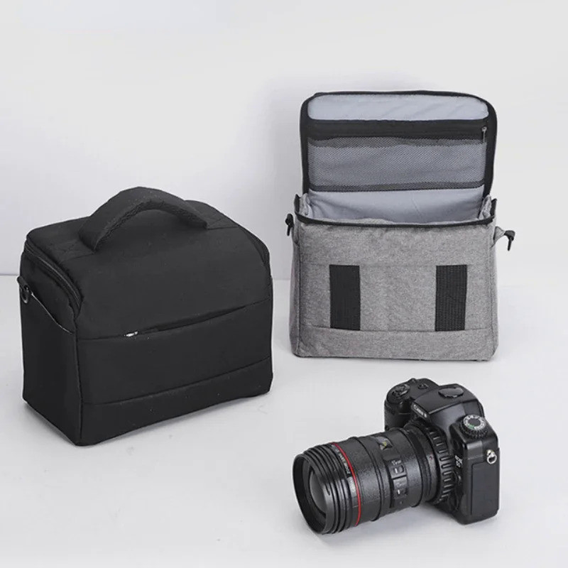 DSLR Camera Bag Handbags Nylon Shoulder Bag Camera Case Portable Cameras Bag for Sony Nikon Canon Pa