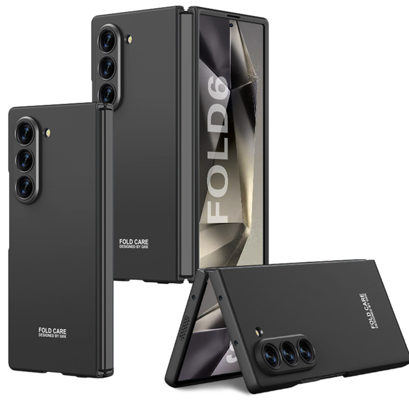 สําหรับ Samsung Galaxy Z Fold 6 เคส Fold5 ฝาครอบ Fold4 ปลอกเปลือกฝ้าบางเฉียบ