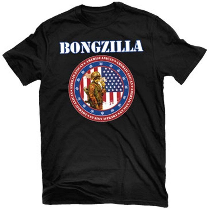 เสื้อยืด Bongzilla Amerijuan ใหม่! Relapse Records Ts2908