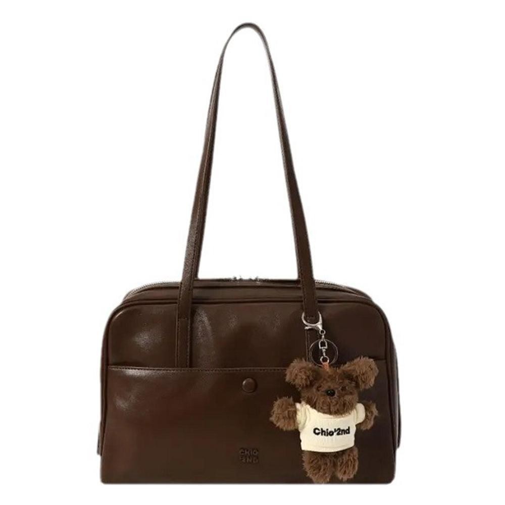 Estrenar กระเป๋าถือสุภาพสตรีกระเป๋าสะพายวินเทจความจุขนาดใหญ่ Nanfeng Chio2nd Puppy Tote กระเป๋าสําหรับผู้หญิง