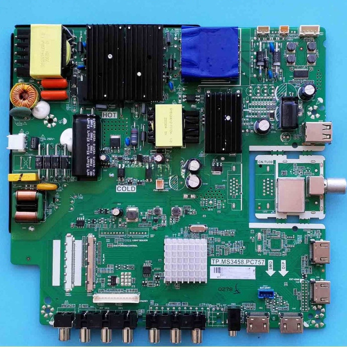QSJZHY เมนบอร์ดทีวี LCD TP.MS3458.PC757 U18092200-0a0017