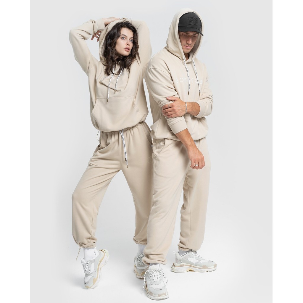 Born To Be Hoodie (Light-Biege) Bali Collection