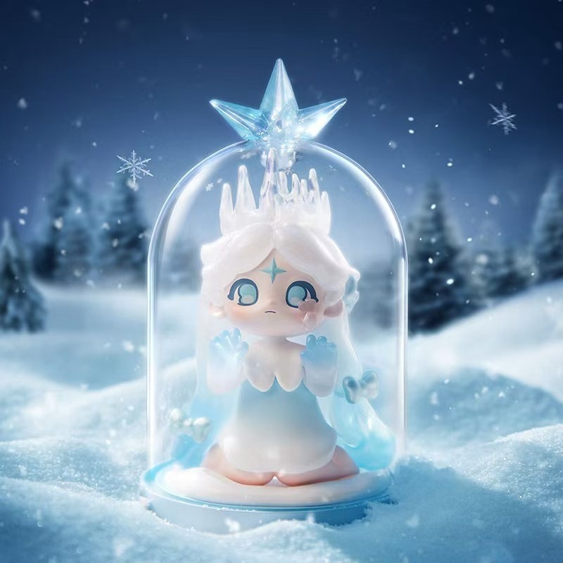 ของแท้ POPMART AZURA Warm Winter Christmas Series รูปตกแต่งของขวัญน่ารัก