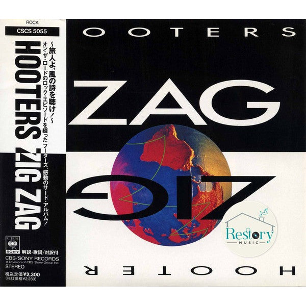 ซีดี The Hooters - Zig Zag (CD) (VG+)