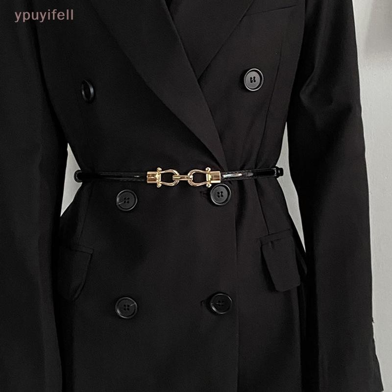 [YPU] Ladies dilarlared Collared For Women Fashion Skinny Coat Dress Waist Belt amtratrans Impreat นศศ. combedก