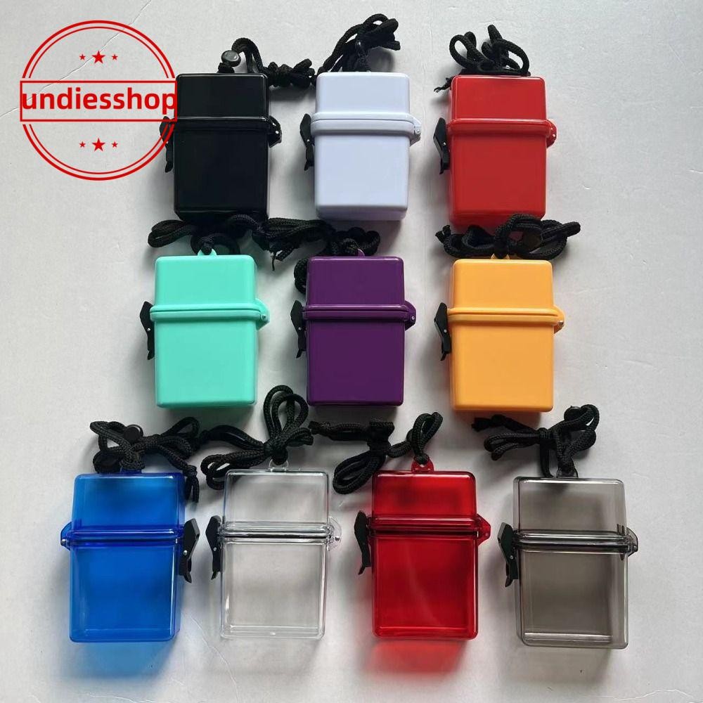 Undiesshop **กล่องเก็บโฟโต้การ์ด,ภาชนะใส่การ์ดรูปถ่ายปิดผนึกกันน้ํา,อัลบั้มแขนการ์ดเคป๊อปไอดอลแบบพกพา