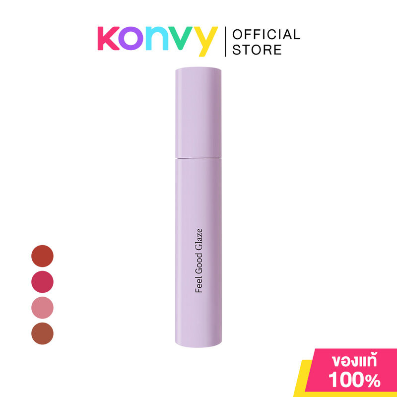 EVERPINK Feel Good Glaze 4ml เอเวอร์พิงค์ ลิปทินท์เนื้อสัมผัส cushiony water-gel