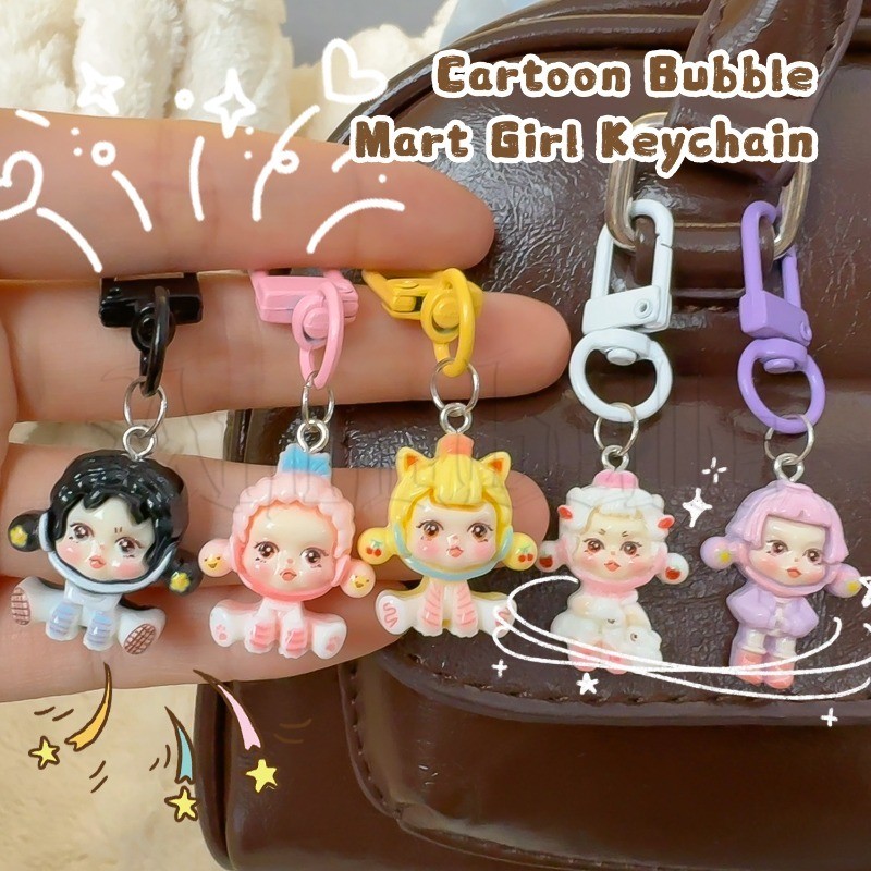 การ์ตูน กะโหลกศีรษะ พวงกุญแจ-โทรศัพท์ตกแต่งจี้-น่ารัก อะนิเมะกระเป๋าจี้-กระเป๋าเป้สะพายหลังที่สําคัญแขวนเครื่องประดับ-น่ารักสาวมินิตุ๊กตาพวงกุญแจเครื่องปร