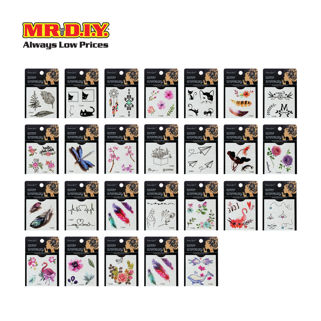 MR.D.I.Y. สติ๊กเกอร์แทททู คละแบบ