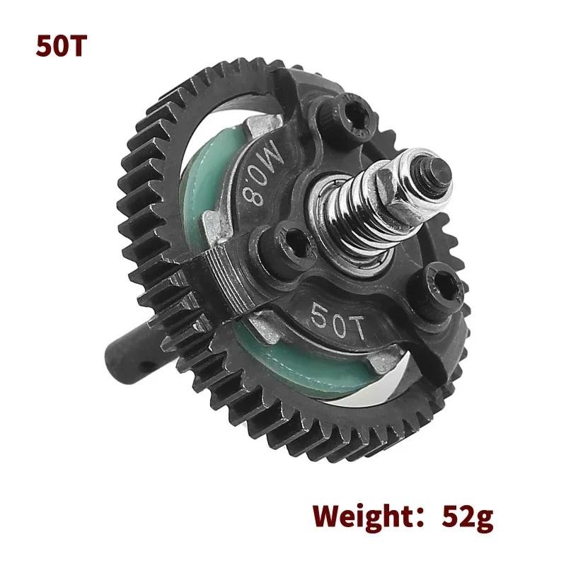 เหล็ก M0.8 50T 52T 54T 60T Spur Gear สําหรับ Trxs Slash Bandit Rustler Stampede 2WD RC รถอะไหล่อัพเก