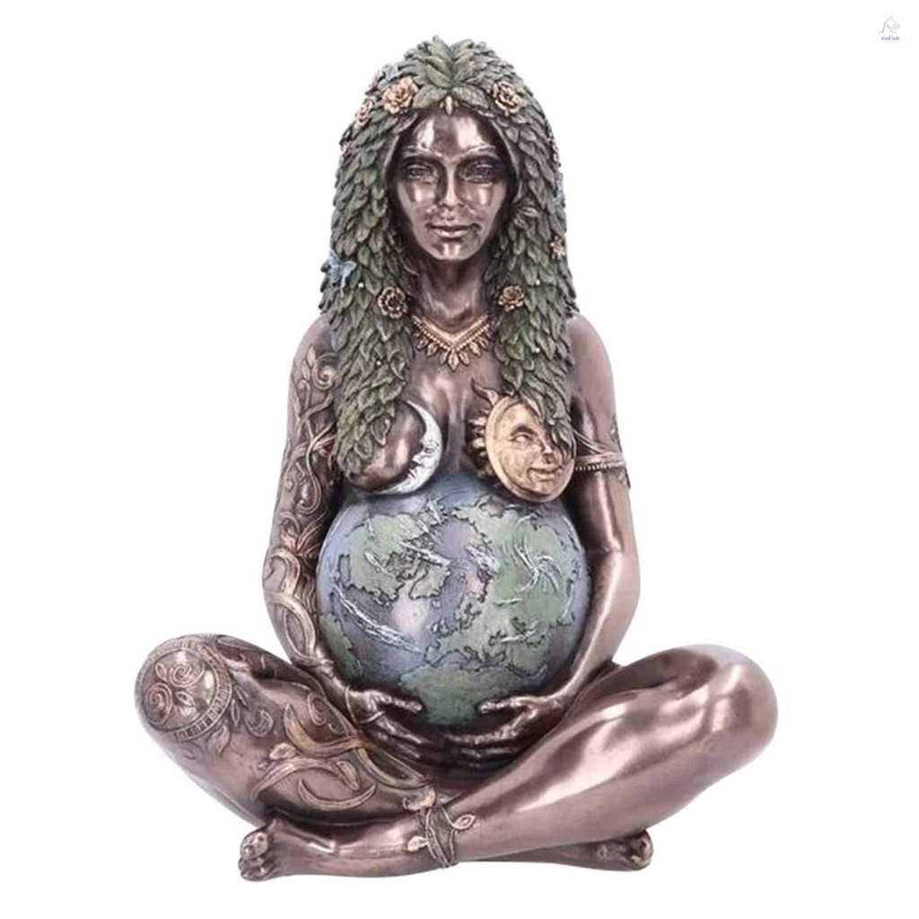 The Earth Goddess Gaia Mother Earth Sculpture เครื่องประดับ