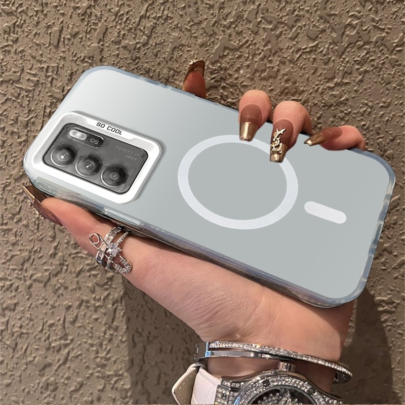 ปลอกoppo Reno 6 4g OPPO a16 OPPO Reno6 5Gเคสโทรศัพท์เคสแข็งTPUเคสโทรศัพท์แบบแข็งเคสกันกระแทกดีไซน์ใหม่ความงามไร้สายแม่เหล็กCYBSWX01