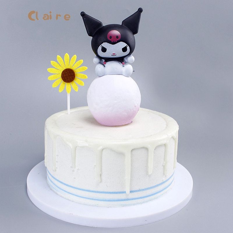 COD อุปกรณ์ตกแต่งเค้กซานริโอ้ ตุ๊กตาท่านั่ง อุปกรณ์ตกแต่งเค้ก Claire ราคา ถูกที่สุด ดีลบีเคเค แกลเลอรีภาพที่ 7