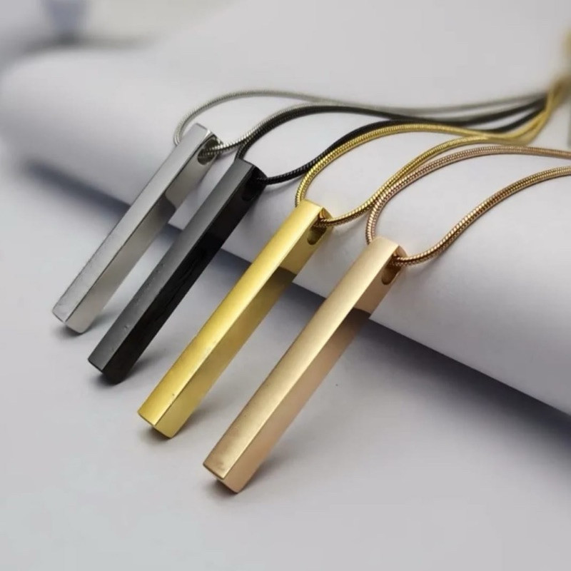 ROUND EEL TITANIUM สร้อยคอ, ANTI-RUST BLOCK PENDANT, LATEST รุ่น, STAINLESS TITANIUM สร้อยคอสําหรับผ