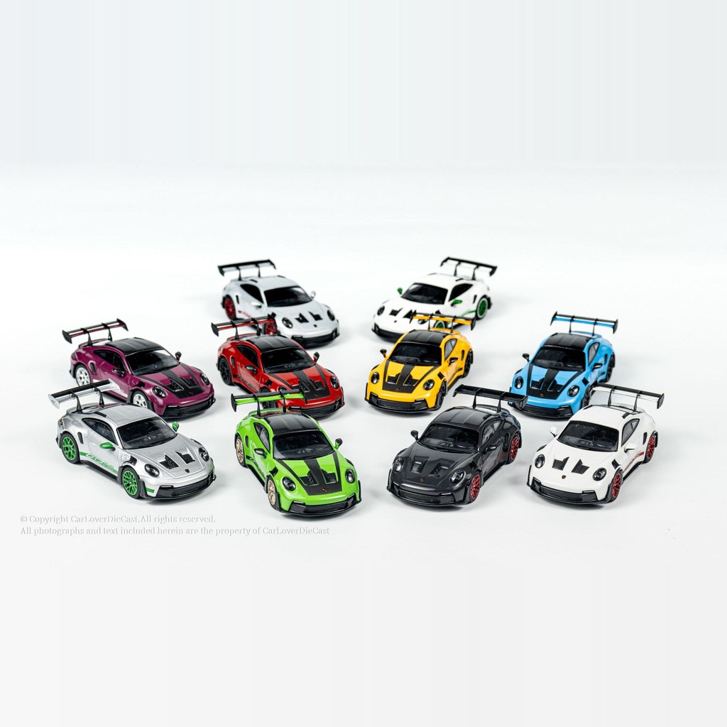 MINICHAMPS Mini Cut 1: 64 Porsche 911 1992 GT3 RS 2024 โมเดลรถอัลลอย